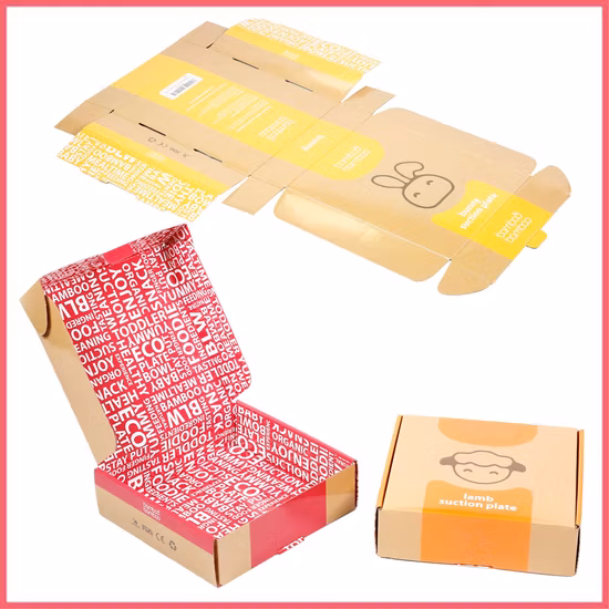 Fsc Fabricante Logotipo personalizado Amazon E-Commerce Impresión a una cara o a dos caras Papel corrugado Correo postal Envío por correo Embalaje de regalo Caja de cartón