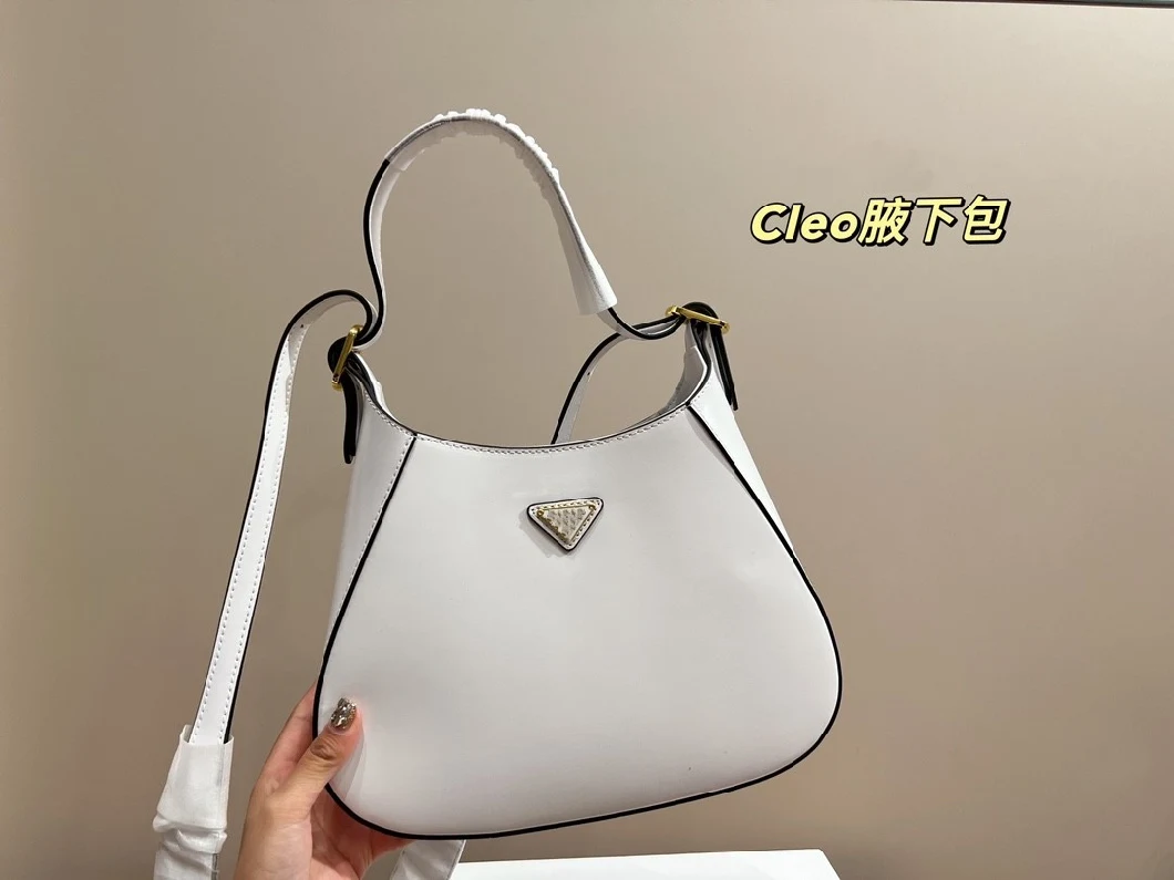 White Underarm Bag Fashion Girl Shipping Bag High Quality Leather Tote Bag