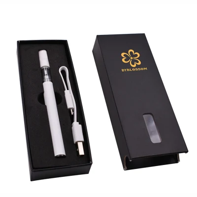 Paquete de batería desechable Vape Pen y paquete de cable de carga USB Cajón