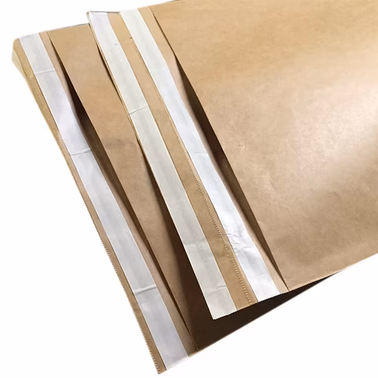 Papel Kraft personalizado ecológico God White Bubble Mailers Paquete de envío de ropa Bolsas Sobres acolchados Bolsa de correo de embalaje